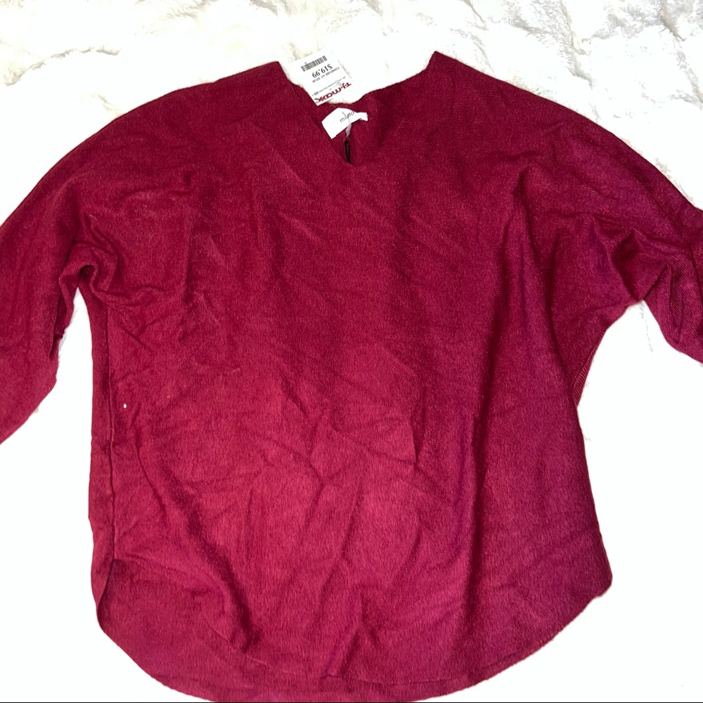 Burgundy Sweater